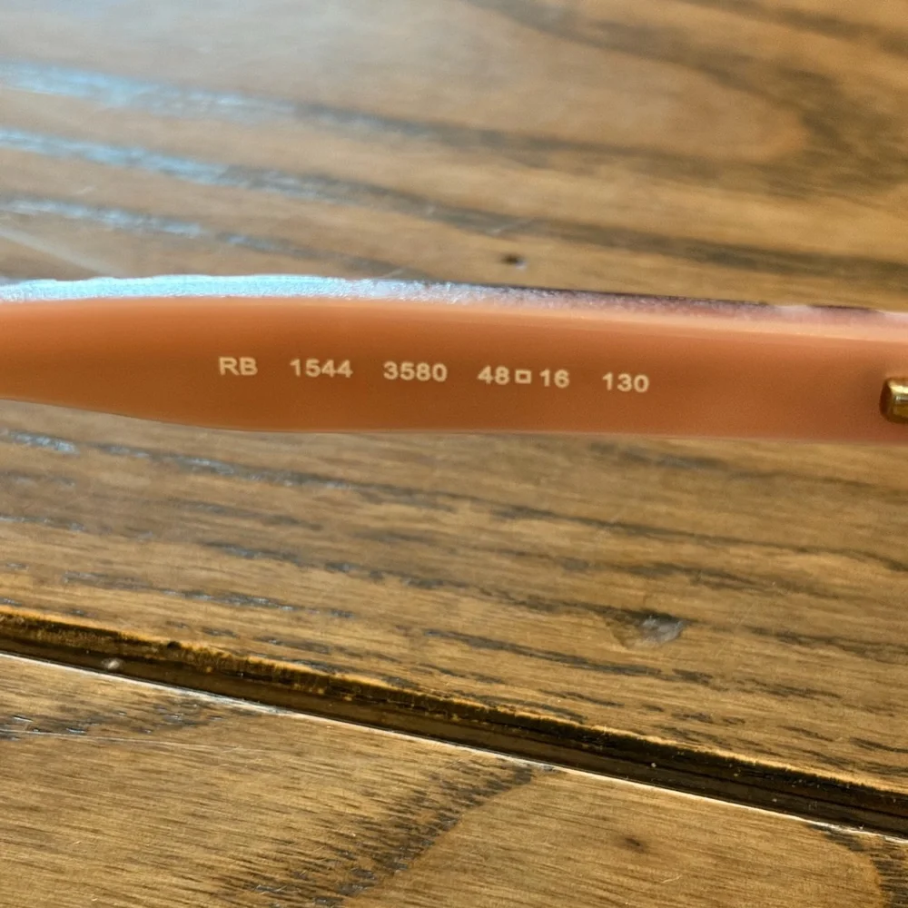 Ray Ban Kids/Eye Glass Frames brown pink RB1544 3580 48 16 130